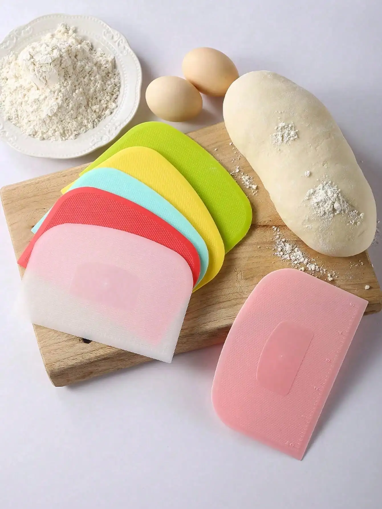 Bread Baking Kitchen Utensils - 3-teiliges Set aus Backspatel, Backschaber, Kunststoff-Backschneider,
