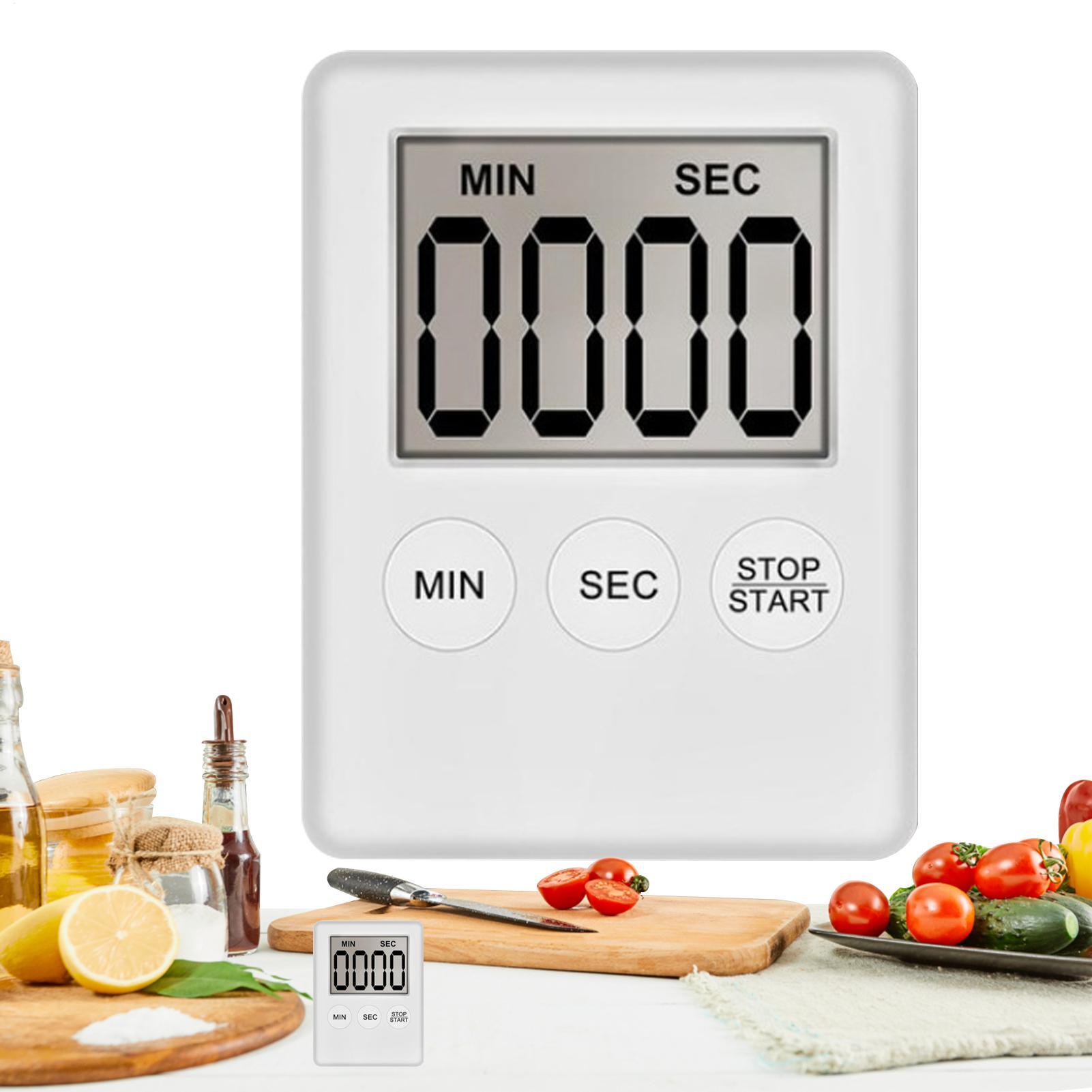 Baking Kitchen Hourly - 1 Stück Magnetischer Küchentimer Digitaler Koch-