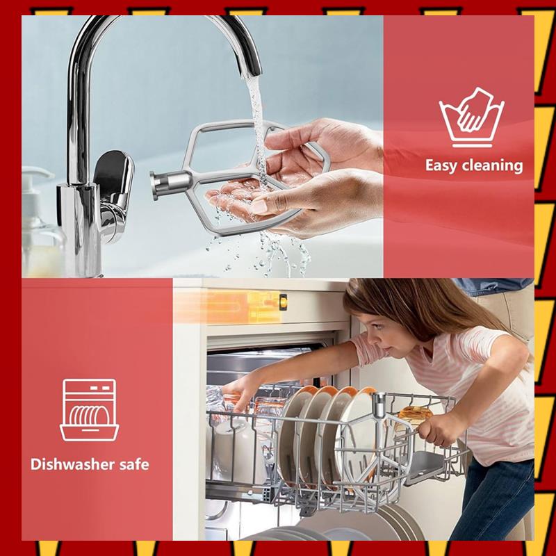 Kitchenaid Baking Bowl - ABNP Professioneller Knethaken und Rührschüssel aus