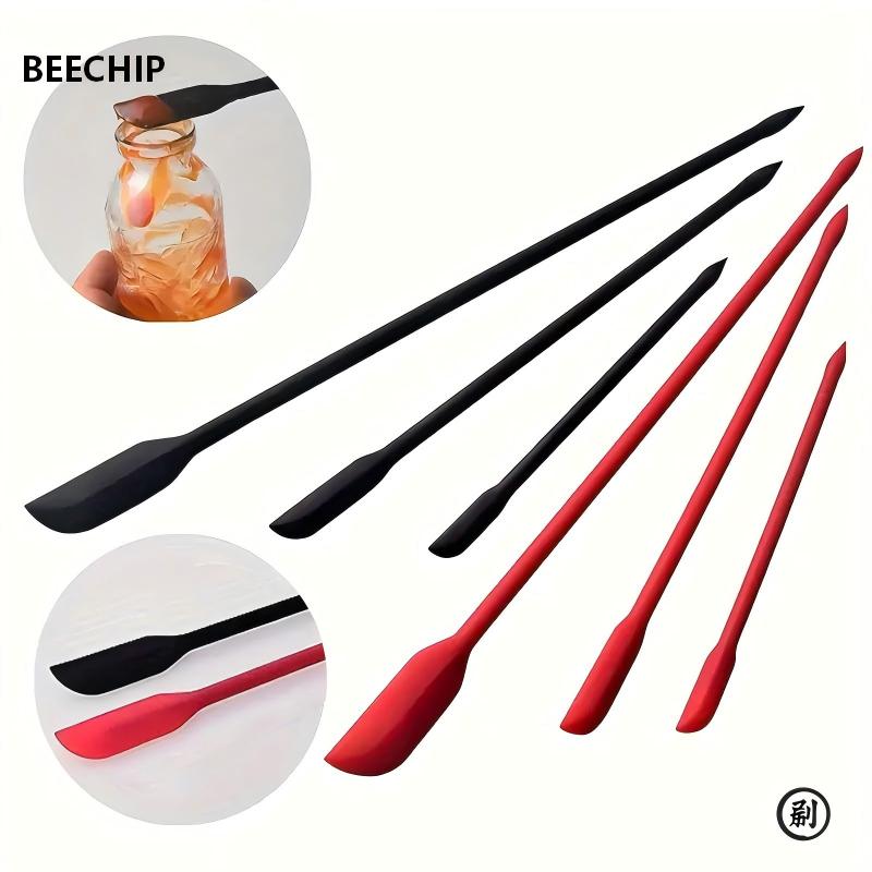 Kitchen Baking Cooking - 3-teiliges Mini-Silikonspatel-Set - Hitzebeständig, Verschiedene Größen