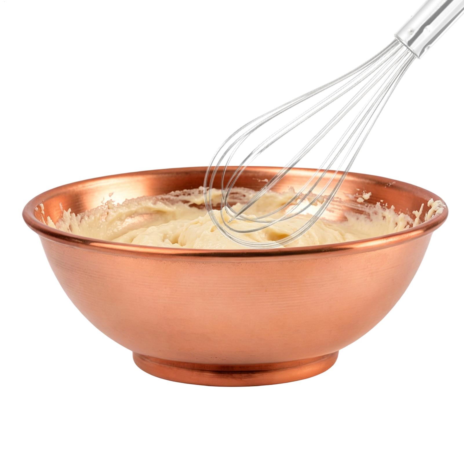 Kitchen Baking Cooking - Kupferschüssel, große Aufbewahrungsbehälter, Kupfer-Mischschalen für Salat,