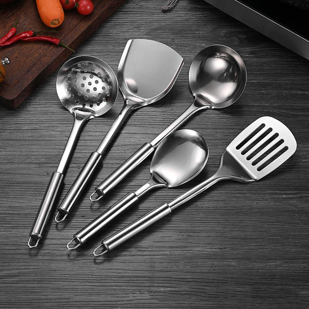Offset Spatula Set - 5 TEILE/SATZ Edelstahl Praktische Spachtel Küche