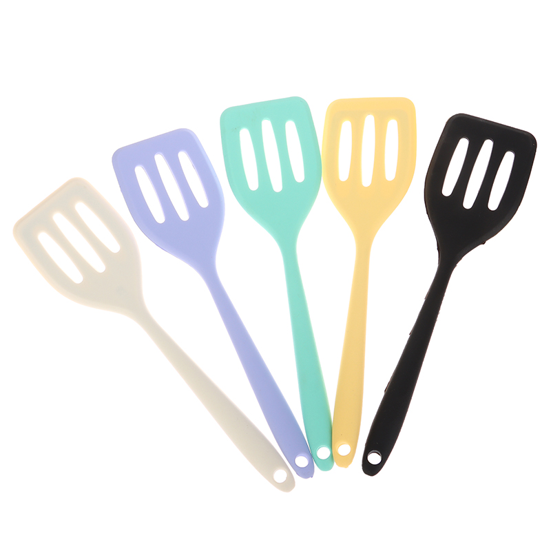 Offset Spatula Set - 1 Stück professioneller Silikon-Eier- und Fischspatel