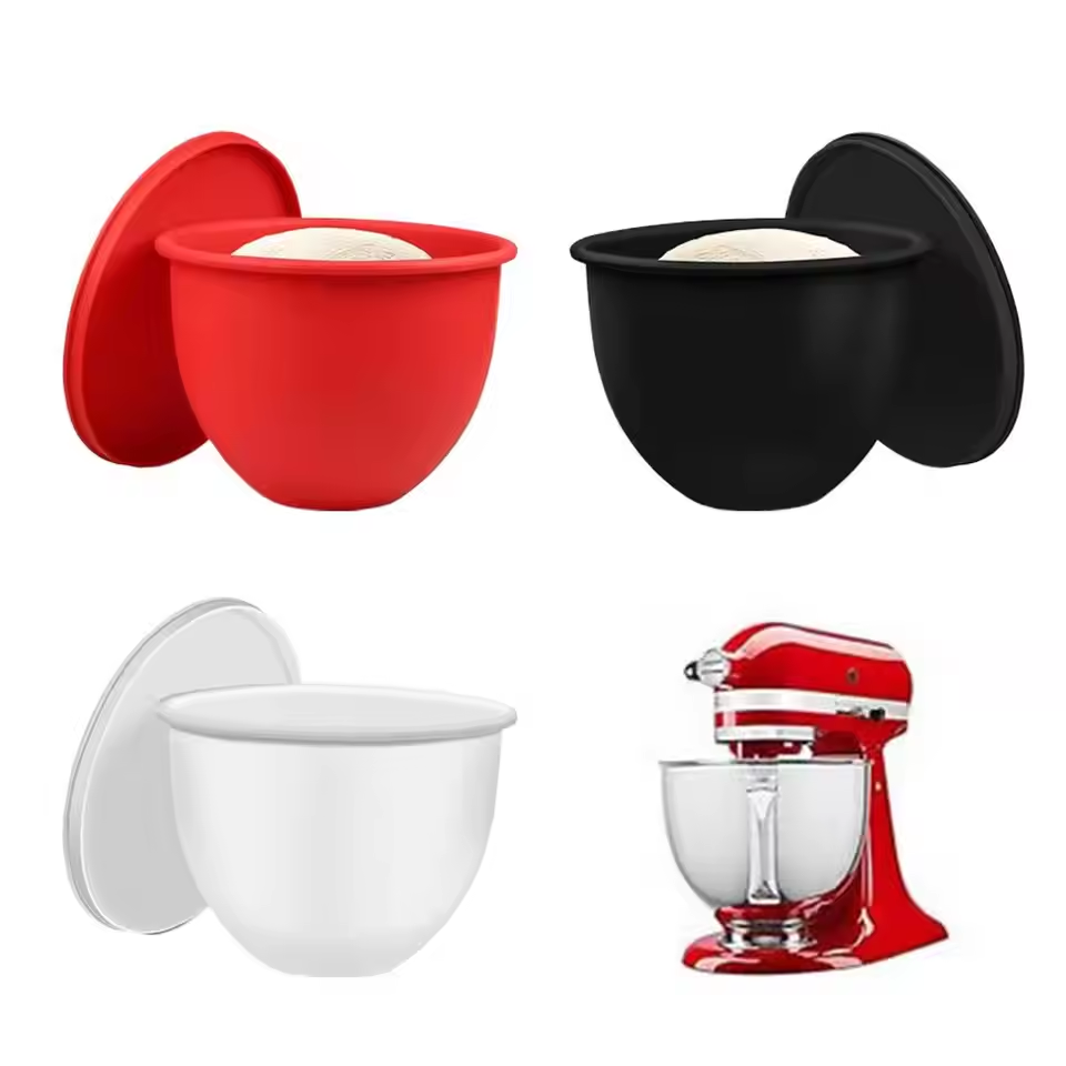 Kitchenaid Baking Bowl - Silikon-Liner-Mixer-Aufsatz, Silikon-Schüssel-Liner-Pad für Küchenhilfe, neigbarer Kopf,