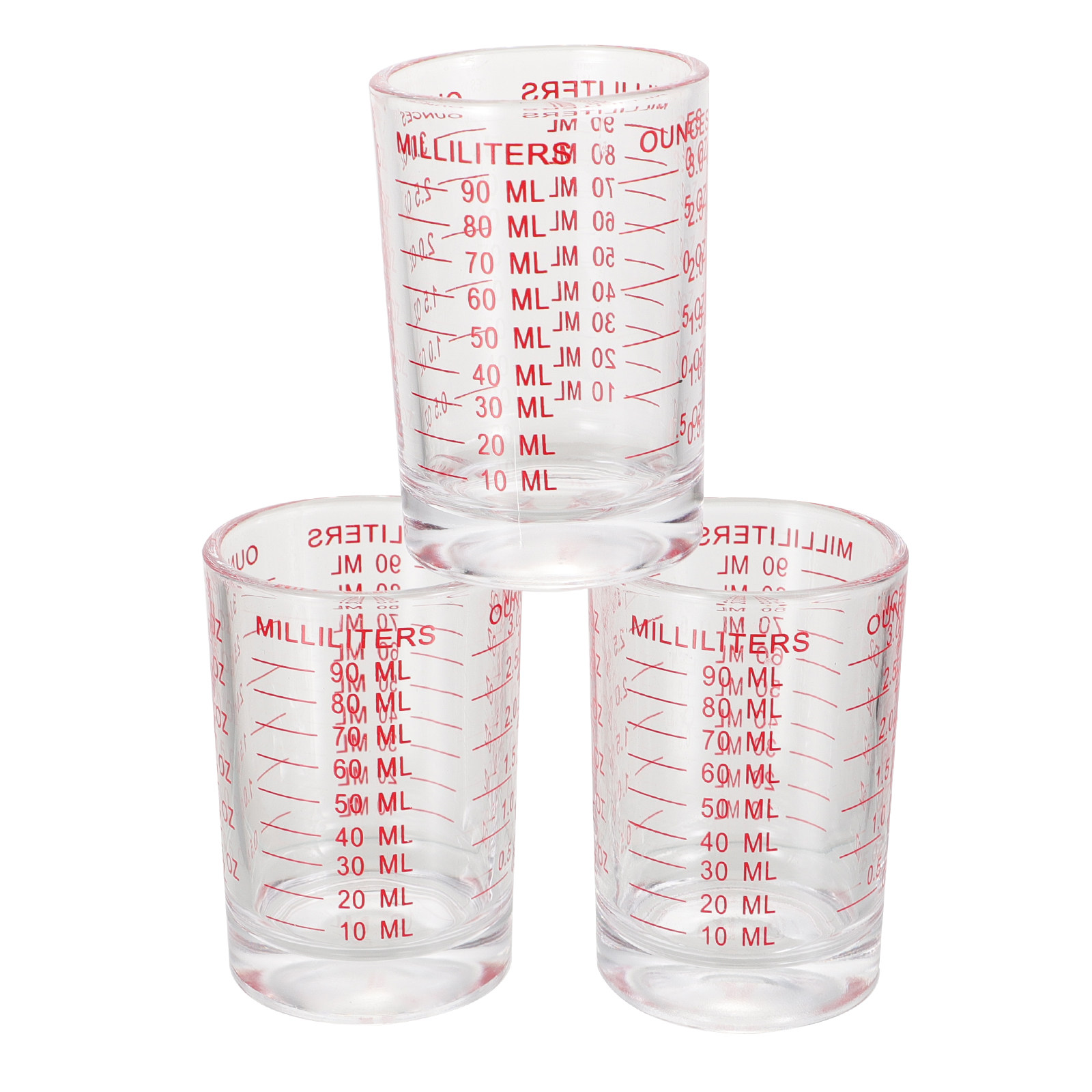 3-teiliges Glas-Messbecher-Set – Kitchen Baking Cooking Bewertung und Preis