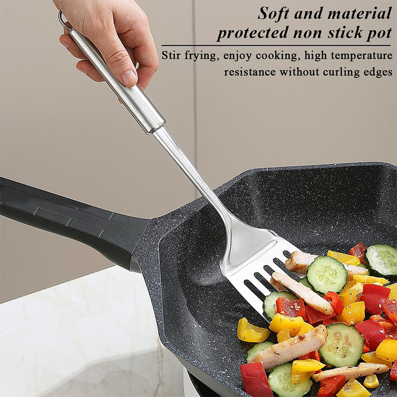 Edelstahl-Wender mit langem Gr – Offset Spatula Set Bewertung und Preis
