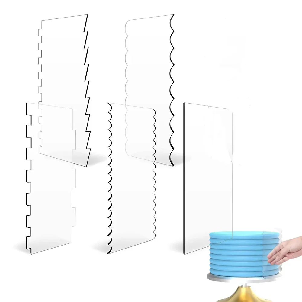 2 stücke Acryl Kuchen Schaber  – Offset Spatula Set Bewertung und Preis