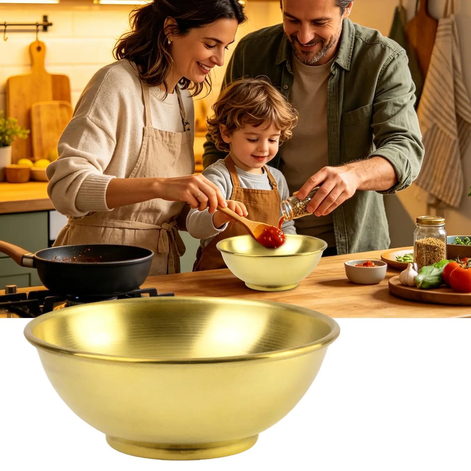 Kupferschüssel, große Aufbewah – Kitchen Baking Cooking Bewertung und Preis