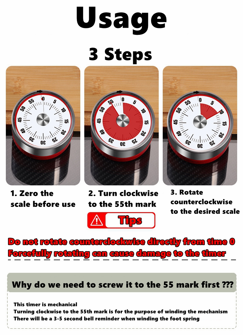 Countdown-Erinnerung Magnetisc – Baking Kitchen Hourly Bewertung und Preis