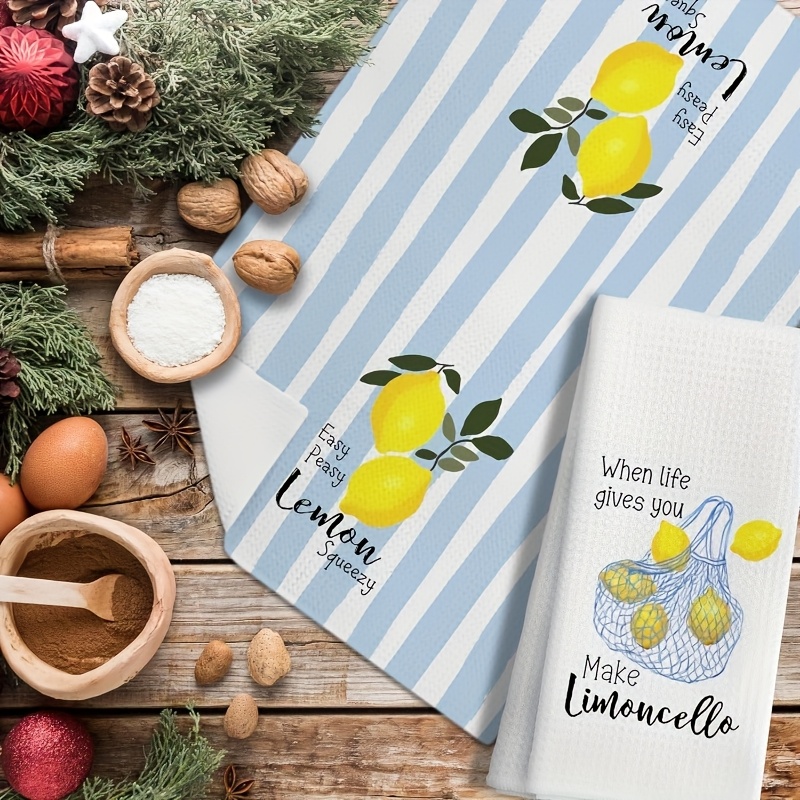 2 Stück, Zitronen-Mesh-Küchent – Kitchen Baking Cooking Bewertung und Preis