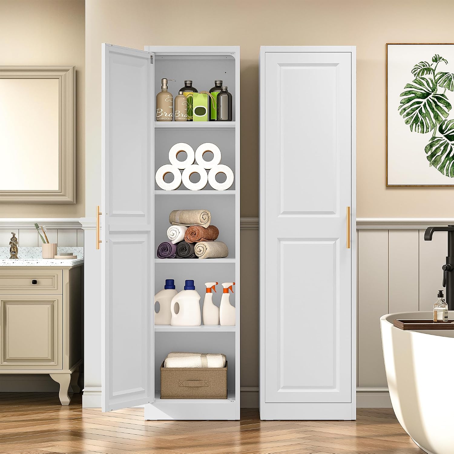 Hoher, schmaler Aufbewahrungss – Kitchen Baking Storage Bewertung und Preis