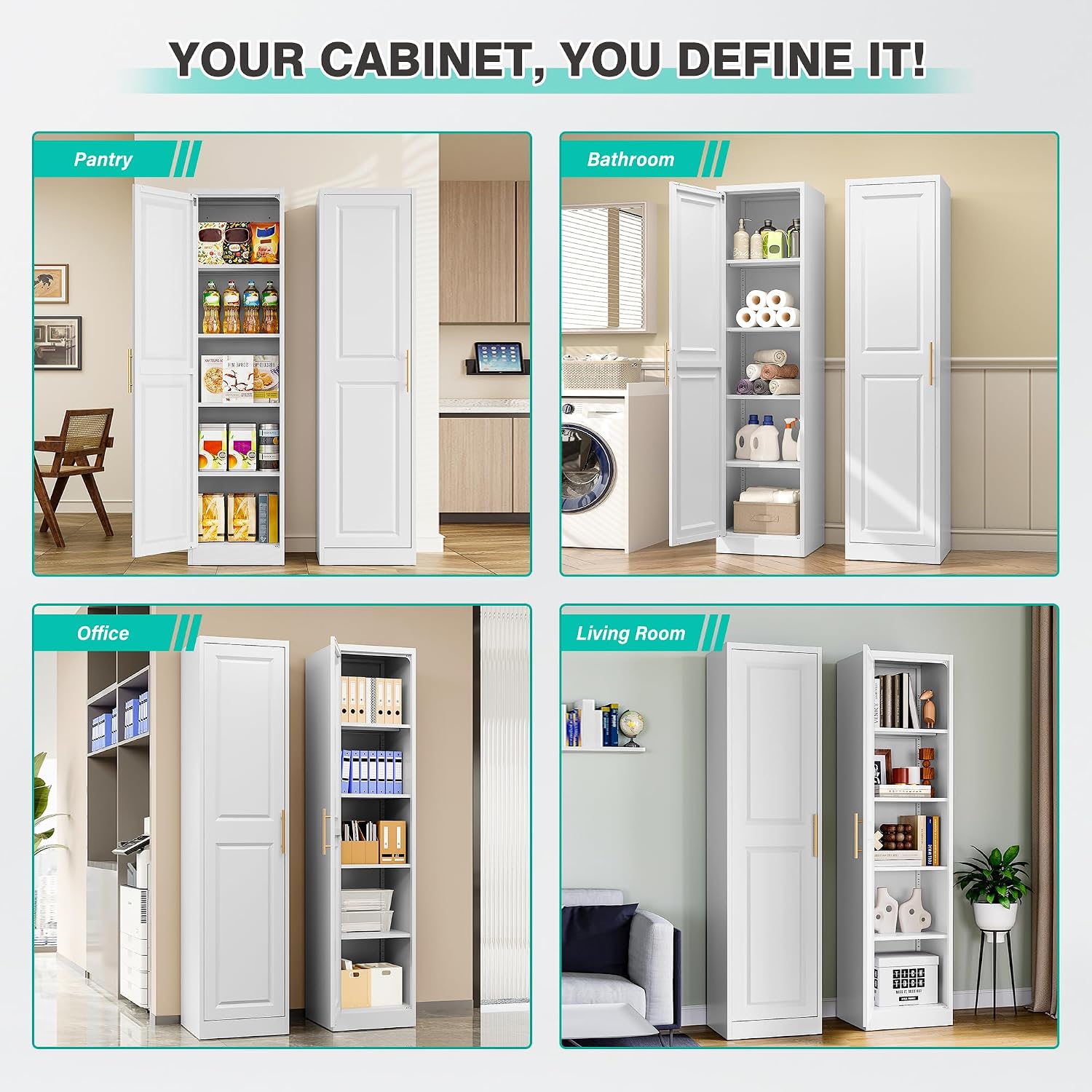 Hoher, schmaler Aufbewahrungss – Kitchen Baking Storage Bewertung und Preis