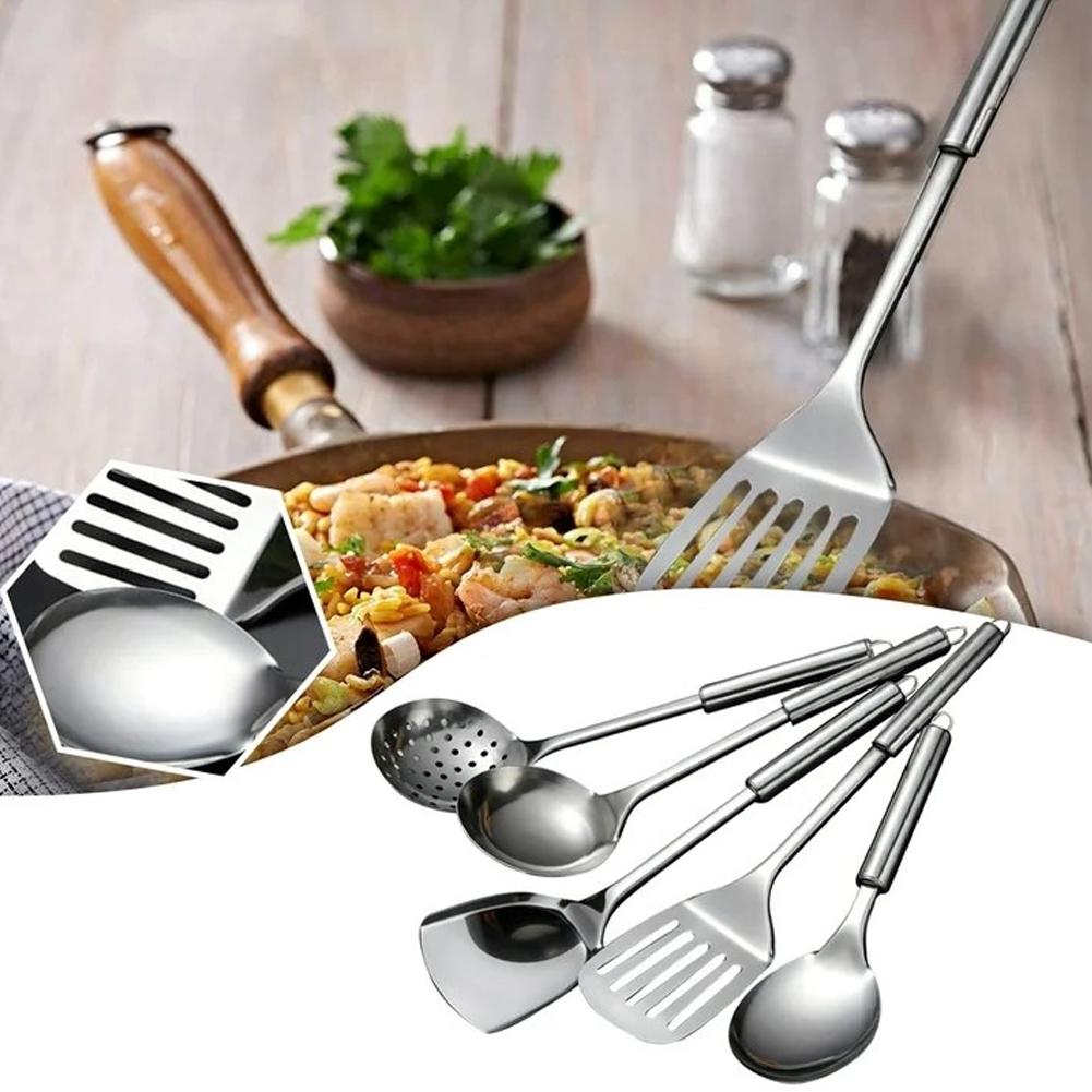 5 TEILE/SATZ Edelstahl Praktis – Offset Spatula Set Bewertung und Preis