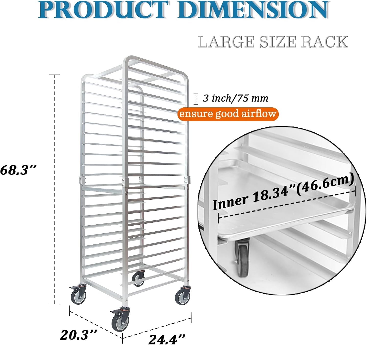 Kommerzieller 20-stufiger Edel – Kitchen Bakery Bewertung und Preis
