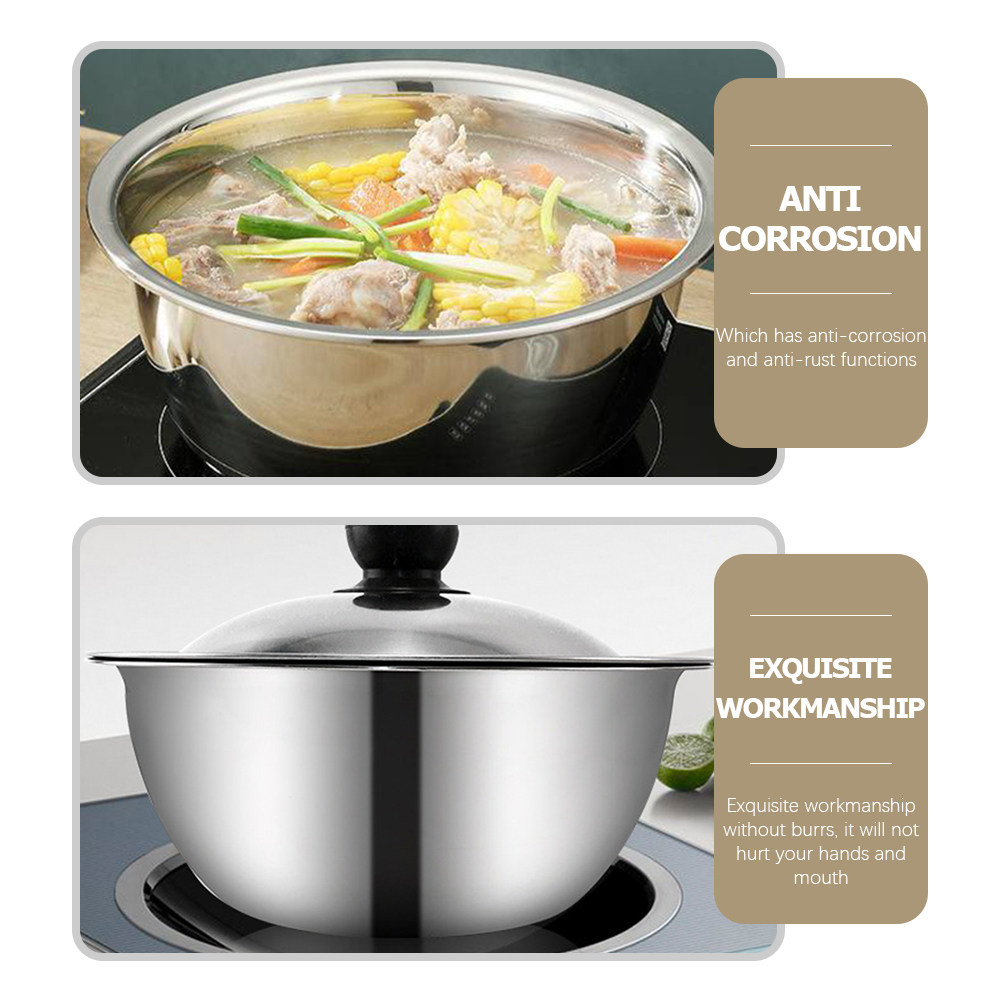 Edelstahl-Rührschüssel, tiefe, – Kitchen Baking Cooking Bewertung und Preis