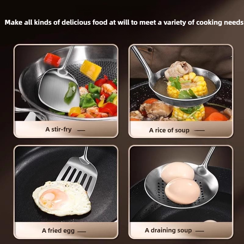 Edelstahl-Wok-Spatel für Leben – Offset Spatula Set Bewertung und Preis