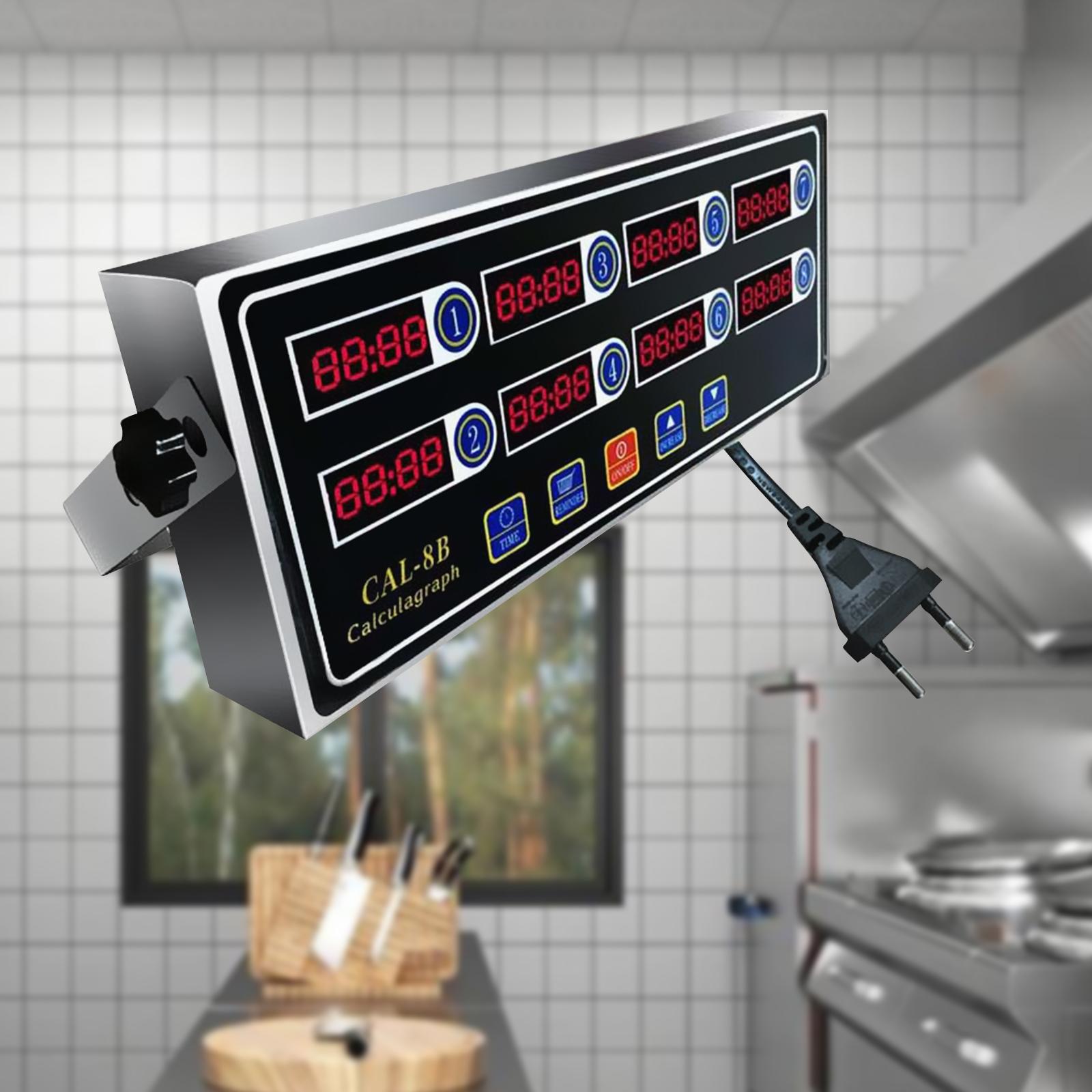 Kommerzieller 8-Kanal-Digital- – Kitchen Baking Timer Bewertung und Preis